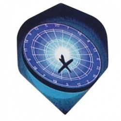plume metronic cible bleu
